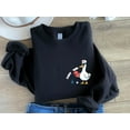 thumbnail image 4 of Goose Nurse Sweatshirt – Cuff ’Em Nurse Practitioner Crewneck, Cute ER Nurse Sweater, RN Nursing Student Top, Funny Nurse Graduation Gift Pullover, 4 of 7