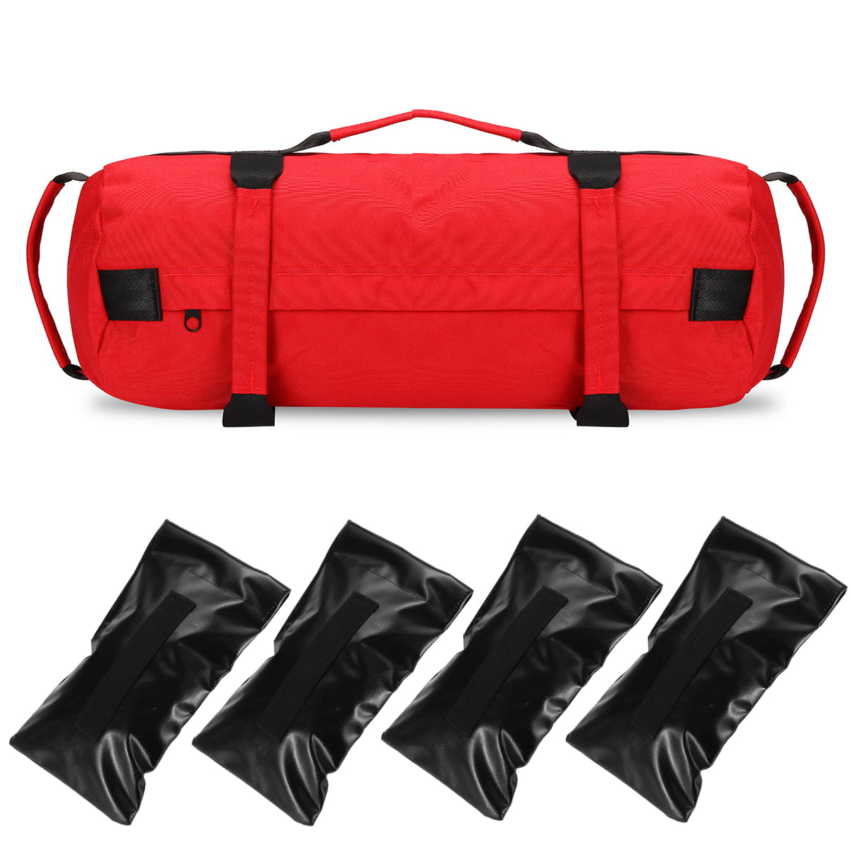 Training Weight Bags Estleys Workout Sandbag for Fitness 10 to 40 Lbs Adjustable Military Sandbags with 4 and 2 Inner Bags Full Body Exercise Equipment with Filler Bag 
