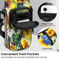 thumbnail image 3 of Funda para botellas de agua CaseBot con correa ajustable, girasoles, 3 of 8