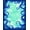 Blue, Pattern 4, variant on ODIKA 4'x6' Machine Washable Non-Slip Area Rug, Oceanic Nautical Creature Bathroom High Traffic Rug, Blue, 59810
