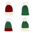 thumbnail image 2 of ZOELNIC Baby Girls Boys Autumn Winter Christmas Knitted Hat Warm Beanie Cap Festival Decoration 0-3Y, 2 of 5