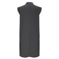 thumbnail image 5 of Aloohaidyvio Dresses for Women Womens Summer Sleeveless Mini Dress Casual Crew Neck Open Back Short Sundress with Pockets, 5 of 7