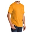 thumbnail image 4 of Yellow Rooster Men's Core Blend Pocket T-Shirts Gold 4XL, 4 of 6