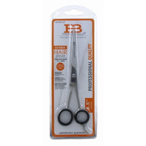 HB Professional Barber Hair Shear 6.5Inch Stainless Steel (Pack of 3)