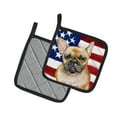 thumbnail image 2 of French Bulldog Patriotic Pair of Pot Holders, 2 of 3