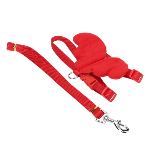 Ducks Leash Rope, Adjustable Air Permeability Duck Outside Walking Harness Leash Nylon Material For Home For Outdoor Training For Daily For Camping Yellow,Red