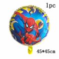 thumbnail image 1 of Globo de aluminio de superhéroe para niños, decoración de fiesta de cumpleaños, juguete inflable para Baby Shower, globo de aire de Marvel, suministros, 1 of 4
