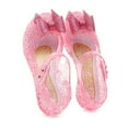 thumbnail image 2 of Staki Toddler Jelly Sandals Dance Party Shoes, Queen Princess Sandals for Little Girls Toddler(Pink,11 Little Kid), 2 of 9
