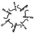 thumbnail image 5 of REACHISE 24-Pack Plastic Display Hooks for Hanging, Retail Grid Wall Organizer, Store Merchandising Accessories, 5 of 9