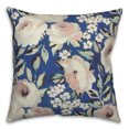 thumbnail image 2 of Creative Products Multi Floral Blue 20 x 20 Indoor / Outdoor Pillow, 2 of 3