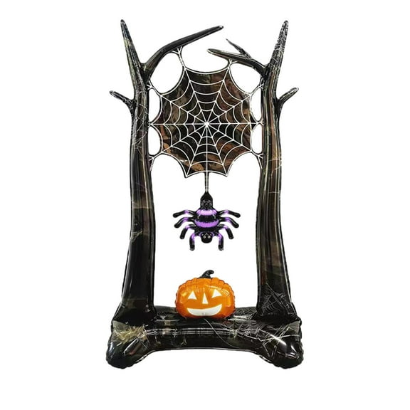 Halloween Party Spider Net Pumpkin Balloon Set