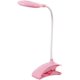 thumbnail image 2 of Linterna LED portátil suave, pequeña linterna multifuncional para dormitorio/nueva herramienta de luz de lectura con brazos giratorios de diseño creativo (rosa), 2 of 4