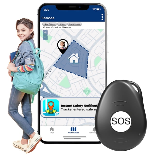 Rastreador GPS SecuLife Kids Tracker S7 Localizador SOS con Altavoz y Seguimiento en Tiempo Real