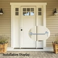thumbnail image 3 of REGALWOVEN 3" Cabin Hook Eye Latch Privacy Hook w Screws for Window Slide Barn Shed 4Pcs, 3 of 7