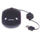 thumbnail image 5 of Mouse USB 2.0 con cable retráctil y rueda de desplazamiento óptica para computadora portátil o de escritorio. 1, 5 of 9