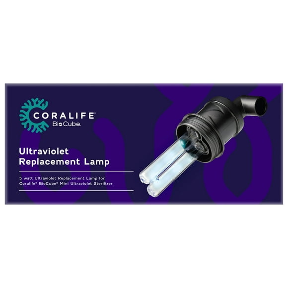 Coralife 23615641 Biocube UV Replacement Lamp, 5W