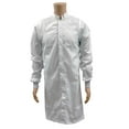thumbnail image 4 of ESD Cleanroom Frock - White, Light Blue, and Navy Blue - ESD Knit Cuffs, 4 of 4