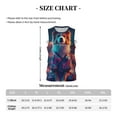 thumbnail image 4 of Sikiie Starry Sky White Cloud Puppy Basketball Jersey Reversible Men's Mesh Athletic Sports Shirts Training Practice S-4XLLarge, 4 of 6