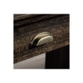 thumbnail image 3 of Sauder Barrister Lane L-Shaped Desk, Iron Oak Fini, 3 of 11