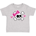 thumbnail image 3 of Inktastic Valentine Holiday Girls Skull Girls Toddler T-Shirt, 3 of 5