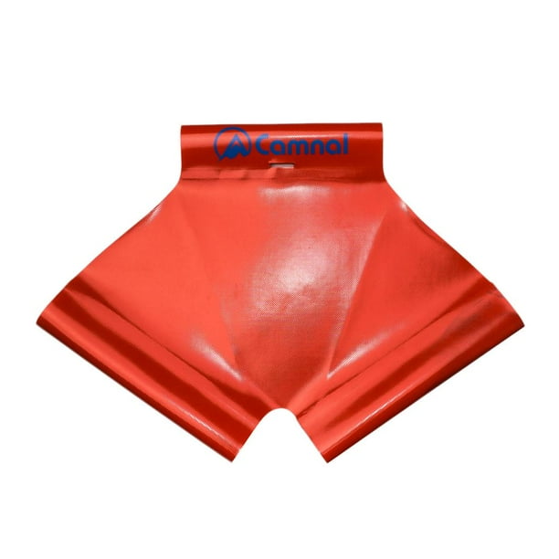 Arnés de escalada en roca, equipo de seguridad, funda protectora para sentarse, para mujeres y hombres rojo