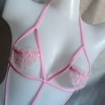 thumbnail image 7 of Fashion Sets for Women Trendy, Lingerie For Women Halter Lingerie Teddy One Piece Bodysuit Bow Lingerie Gift for Bride, 7 of 7