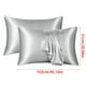 thumbnail image 3 of Juego De Fundas De Almohada De Satén Flourish Almohada Para El Cabello Y La Piel Sin Cremallera Funda De Almohada Con Cierre Tipo Sobre Almohada 2 Piezas, 3 of 7