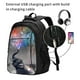 thumbnail image 2 of Easygdp Elephant Fireworks Celebration Mochila para Laptop de Viaje con Puerto USB, Mochila para Laptop con Puerto de Carga USB para Mujeres y Hombres, 2 of 7
