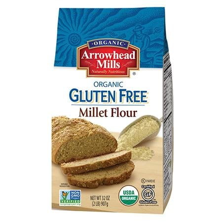 Arrowhead Mills Organic Wholewheat Millet Flour, 32 Oz