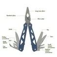 thumbnail image 4 of Ozark Trail Trailside 12-in-1 Multitool Indigo, 4 of 18