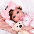 thumbnail image 2 of Muñeca Reborn Aori Realilike, realista, de 22 pulgadas, para niña recién nacida, 2 of 8