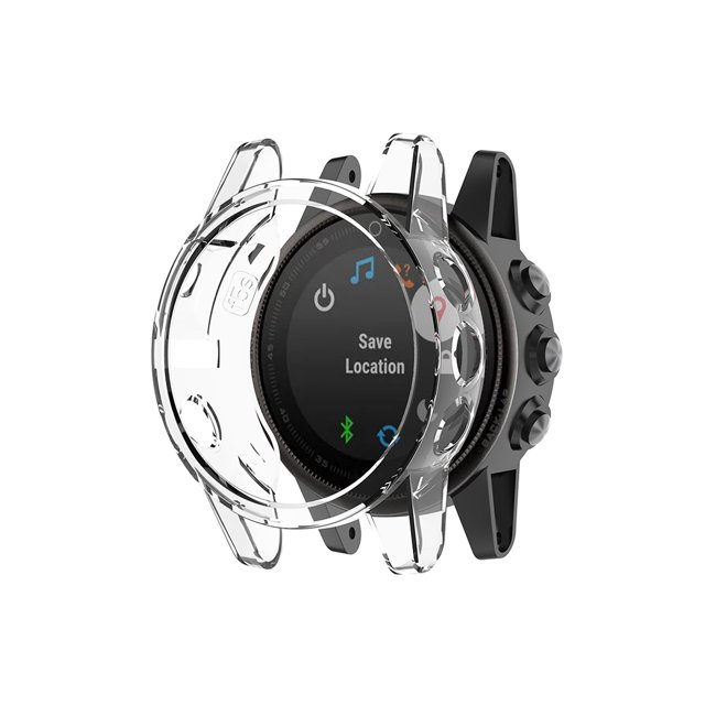 Funda Protectora De Tpu Para Reloj Inteligente Garmin Fenix 5S Y Fenix 5Sx Plus Vogacara EL016496-02