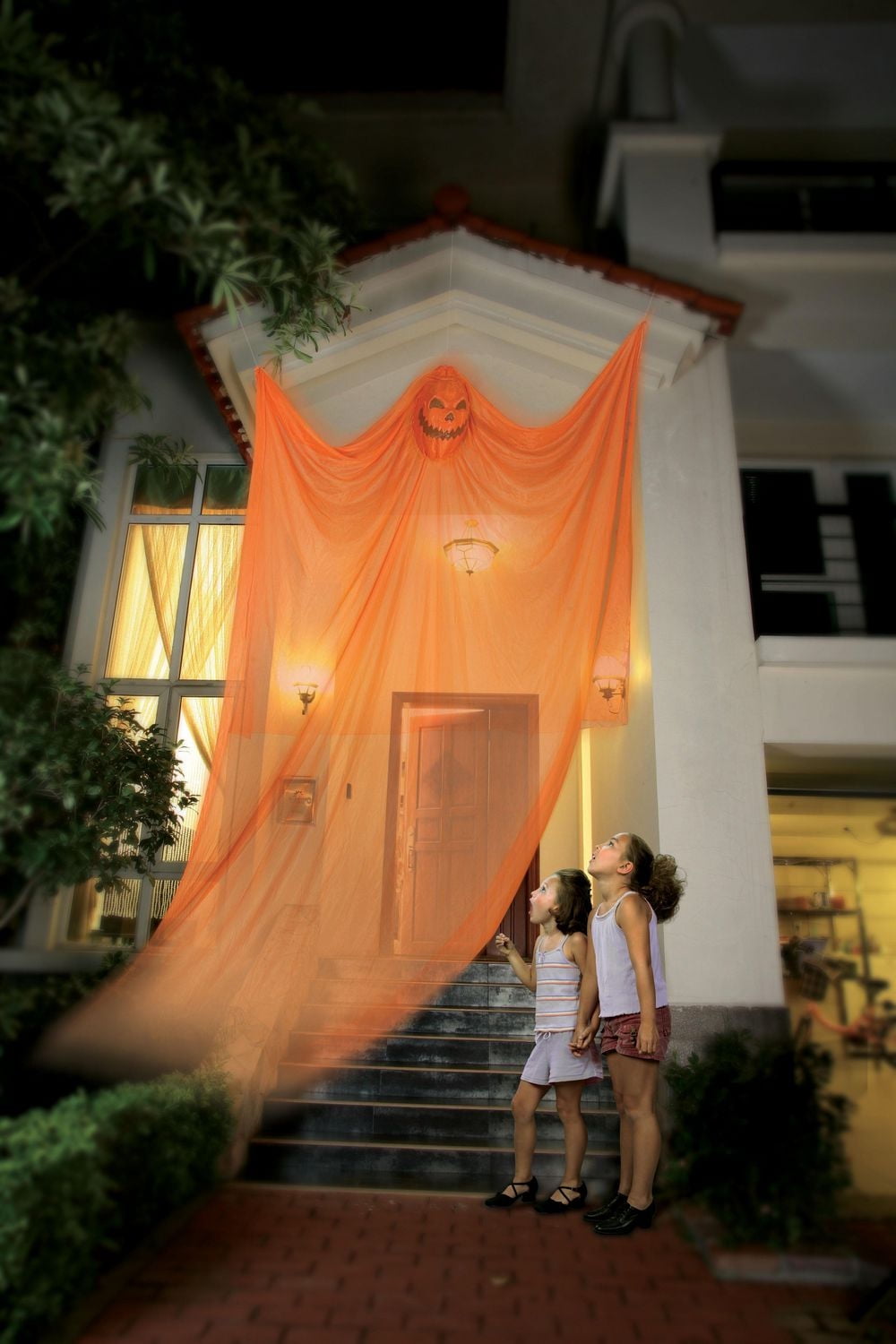 Halloween Citrouille flottante