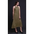 thumbnail image 3 of Bimba Robe Longue Dos Nu Géométrique Décontractée pour Femmes Robe de Plage Imprimée-Petite, 3 of 6