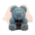 thumbnail image 1 of Oso rosa, flor Artificial de espuma, vida eterna para regalos del Día de San Valentín, decoración del hogar con caja de regalo, oso de peluche, 1 of 5