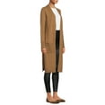 thumbnail image 3 of Time and Tru Women's Open Front Duster Cardigan, 3 of 6