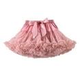 thumbnail image 2 of hengsof Kids Adjustable Waist Tulle Tutu Skirt, Puffy Layered Dance Performance Skirt for Stage, Recital Costume for Girls Size 0-10 Years, 2 of 5