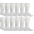 thumbnail image 6 of 12 Pairs of Yacht & Smith Men's Value Pack of Ring Spun Cotton Crew Socks, 6 of 6