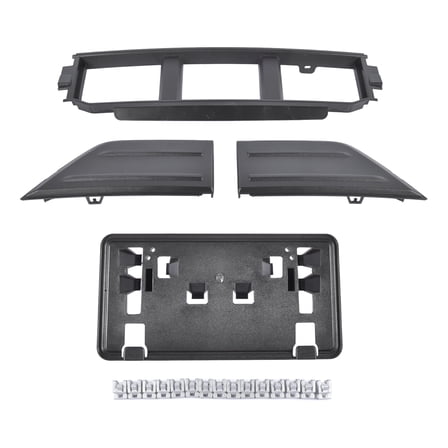 GELUOXI Front Lower Bumper Corner Grille & Bumper Cover for 2021-2023 Ford F150 F-150 ML3Z17B968BB