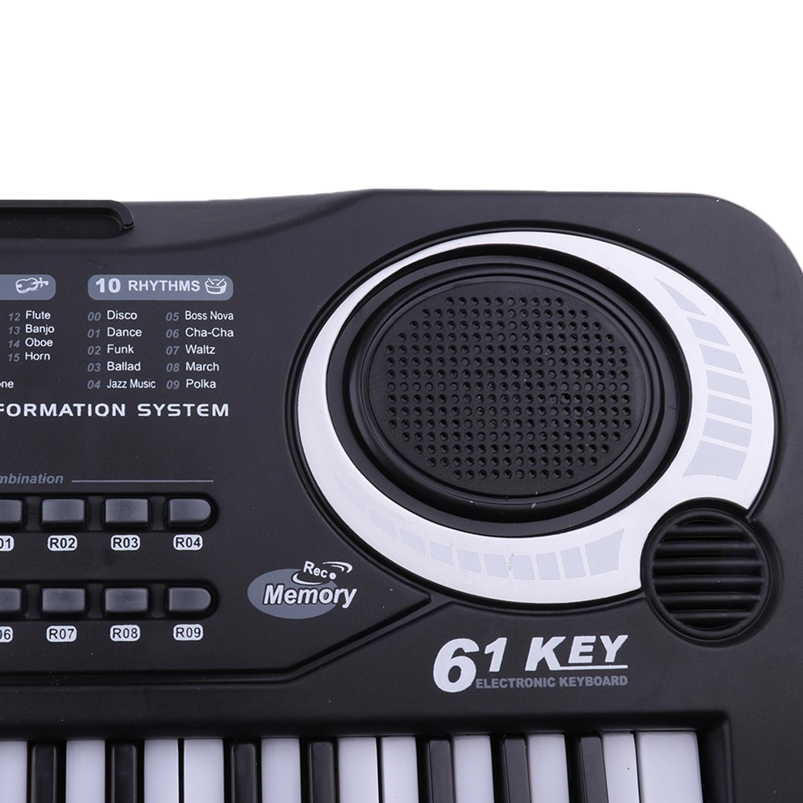 LeeQinersw Keyboard Piano 61 Key Keyboard Multifunctional Keyboard Piano