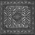 thumbnail image 1 of Ahgly Company Indoor Square Persian Gray Traditional Area Rugs, 3' Square, 1 of 1