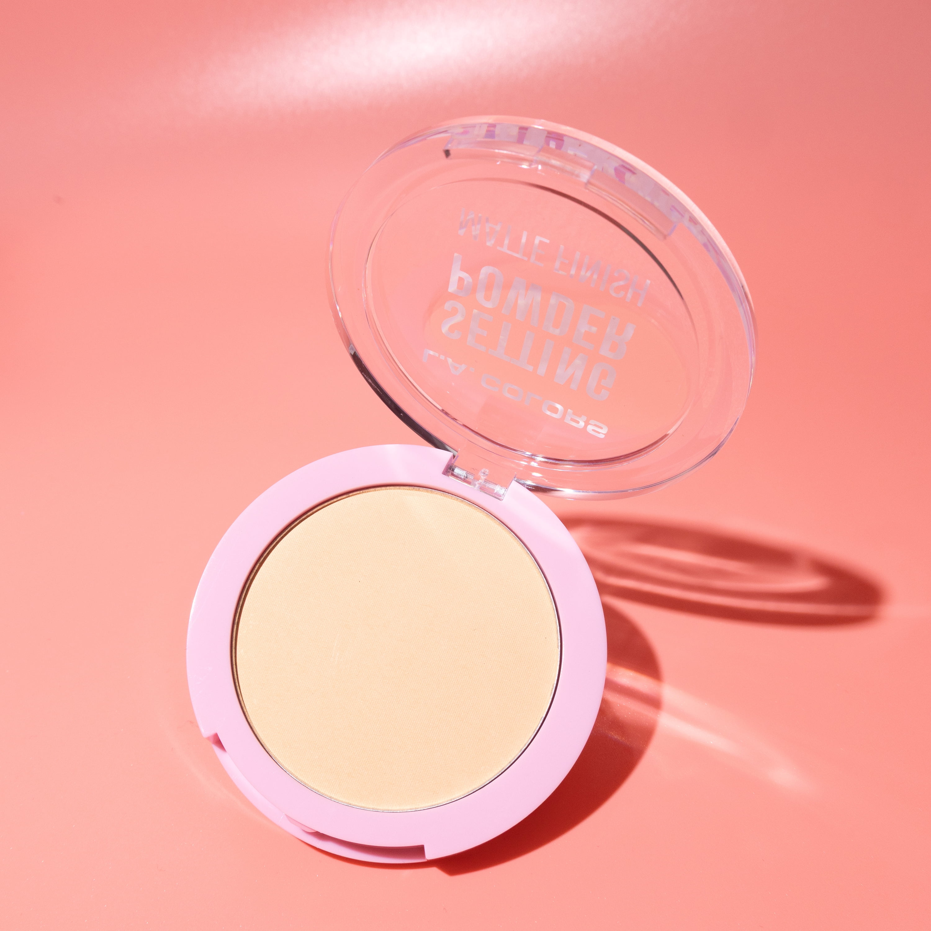 L.A. COLORS Setting Powder, Mirror & Puff included, Translucent, 0.28 oz