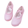 thumbnail image 4 of LYHaoo Elegant Girls Dance Shoes Sparkling Glitter Ballet Flats with Strap For Party Performance Practice ,Pink,Sizes 12.5(7.28") Little Kid, 4 of 5