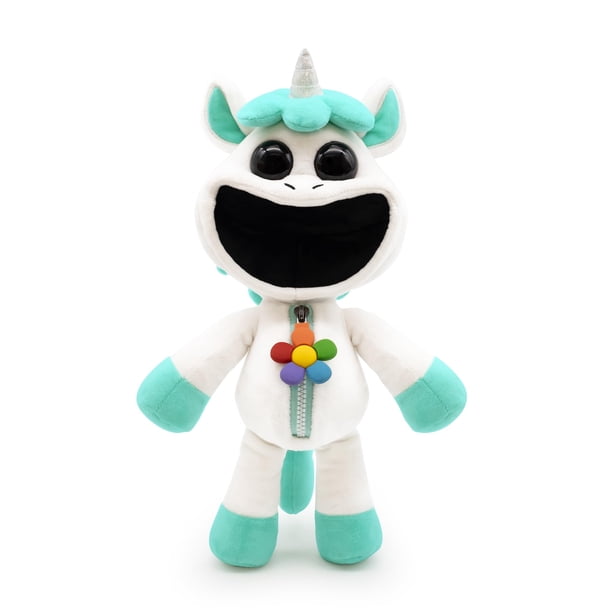 Muñeca de peluche Poppy Playtime Smiling Critters, 14 pulgadas, blanca