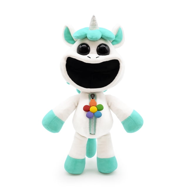 Muñeca de peluche Poppy Playtime Smiling Critters, 14 pulgadas, blanca