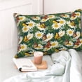 thumbnail image 5 of Kdxio Cotton Pillow Cases 16"x24" Pillowcases,Soft and Breathable Bedroom Pillow Cases-Sunflowers And Butterflies, 5 of 8