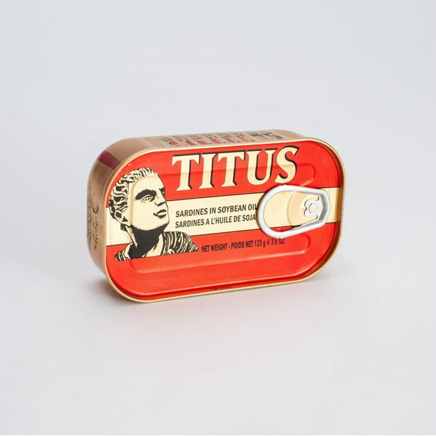Titus Sardines Canned Fish Canned Sardines in Soybean African Food