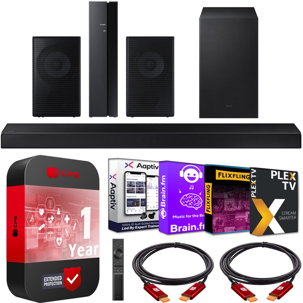 Samsung HWA650 5.1ch Surround Sound Wireless Home Theater Bundle 3.1ch