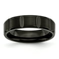 thumbnail image 1 of Titanium Black 6mm Band Ring Wedding, 1 of 10