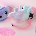 thumbnail image 3 of Riñonera de unicornio Riñonera de felpa para niño Riñonera Riñonera Riñonera Riñonera Riñonera para niña. Afortunado Sencillez, 3 of 3